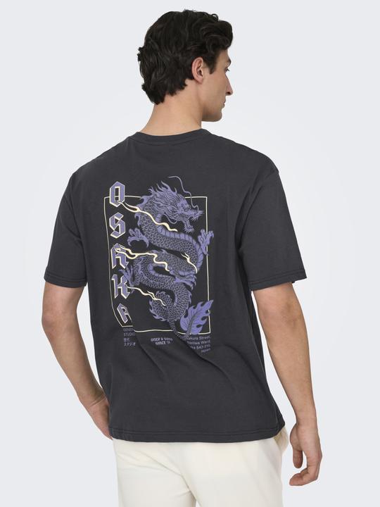 Immagine prodotto Only & Sons Onskeane Rlx Ss Print Tee Noos (L)