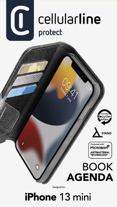 Actual product image Cellularline Book Agenda (Apple iPhone 13 mini)