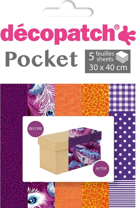 Productafbeelding Décopatch Decopatch papier (20 g/m², 5 x)
