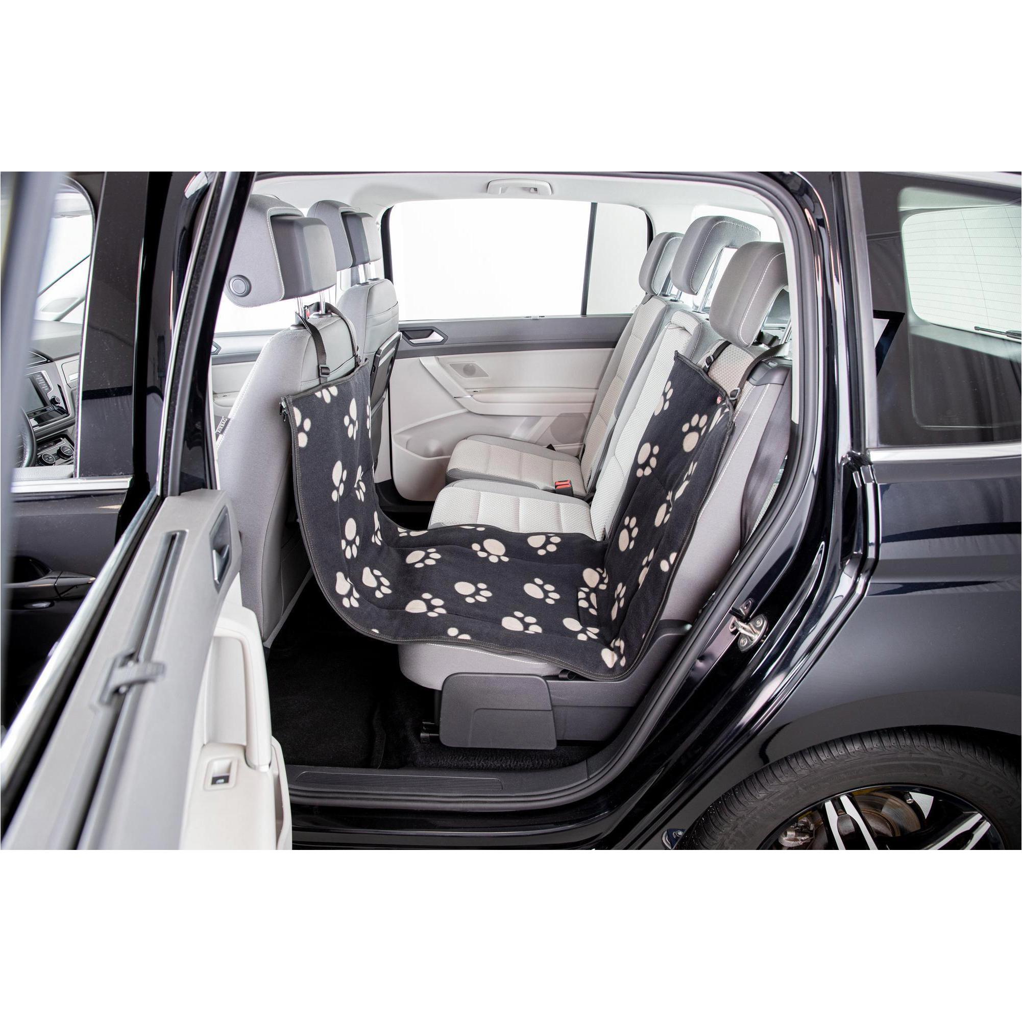 Meilleurs prix pour TRIXIE Couverture pour sieges de voiture - 0,65x1,45m - Noir et beige - Pour chien