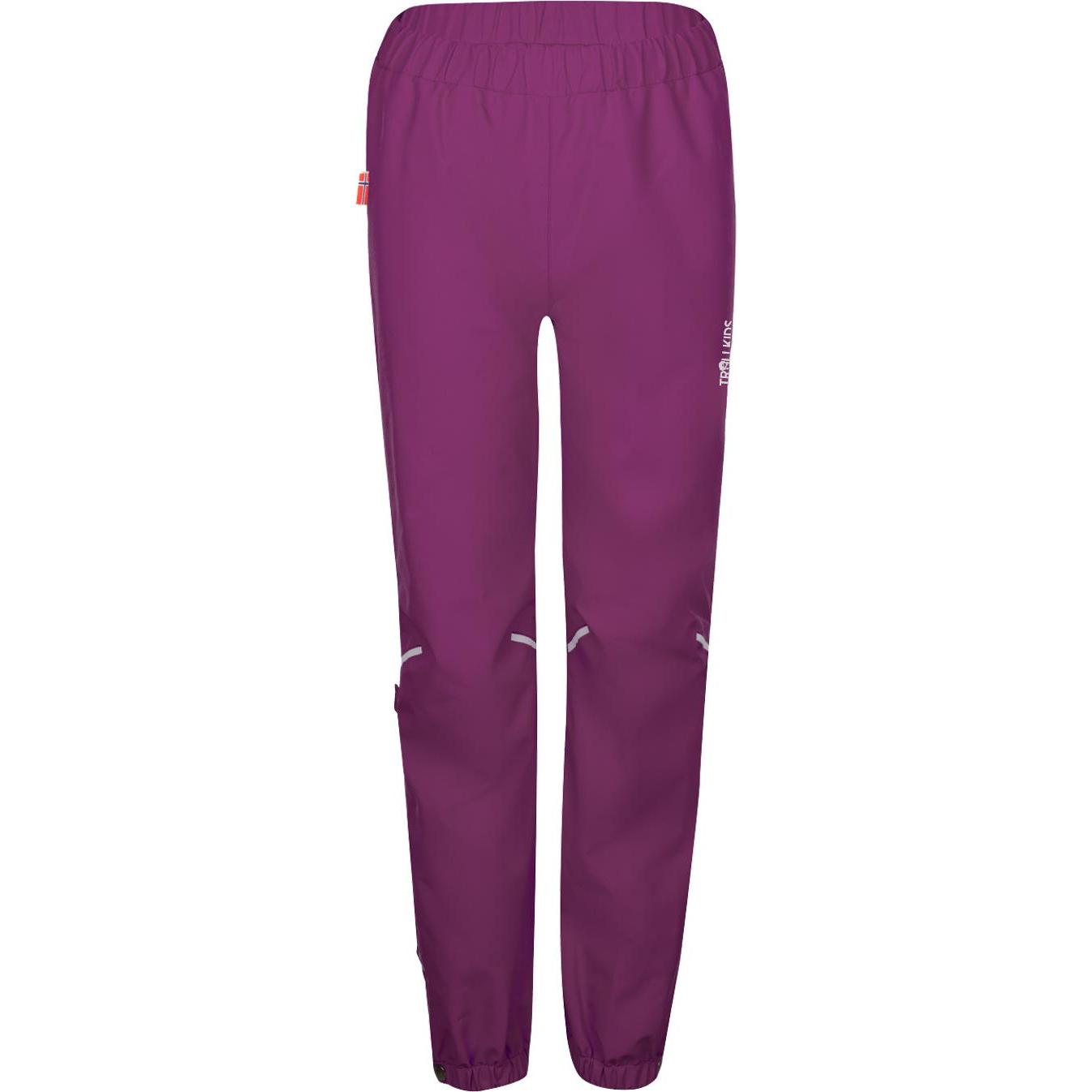 Trollkids, Unisex, Velohosen, Kid's Trondheim Pants (140), Rot, 140