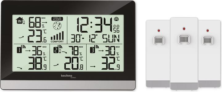 Image du produit Technoline WS 7065 Noir