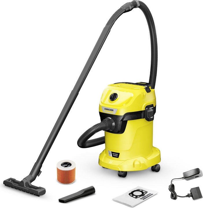 Immagine prodotto Kärcher WD 3-18 Set di batterie V-17/20 (Aspirapolvere a umido e a secco)