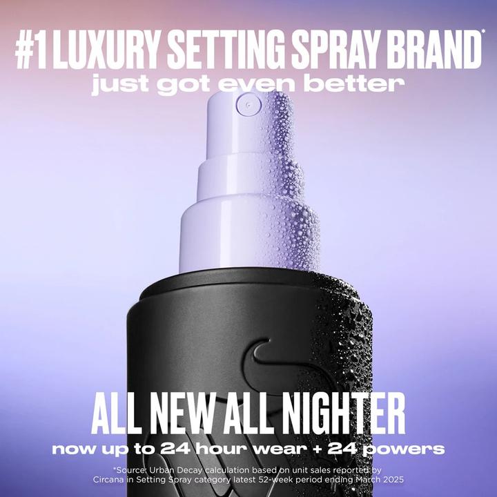 Actual product image Urban Decay All Nighter Setting Spray 2025 (Transparent)