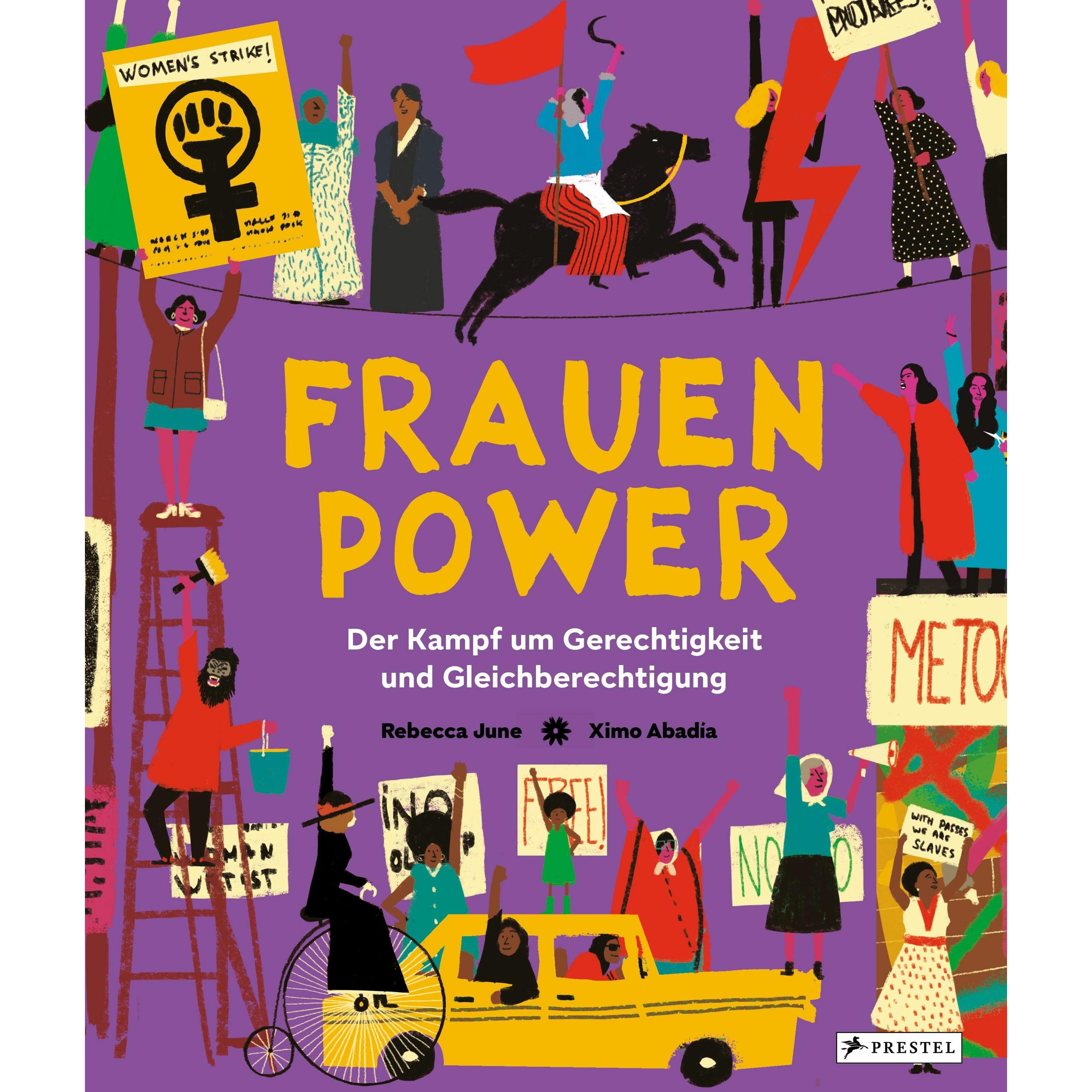 Frauenpower, Kinderbücher von Rebecca June, Ximo Abadía