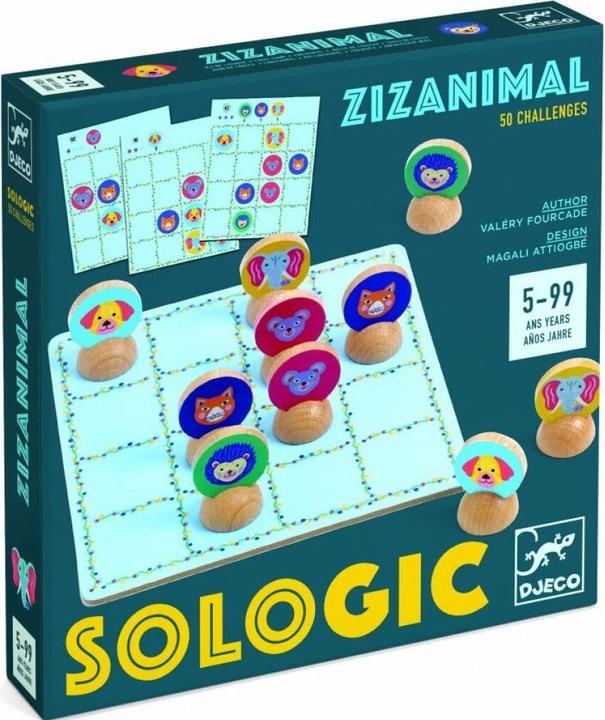 Actual product image Djeco Zizanimal - Sologic (French)