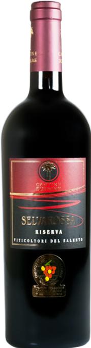 Actual product image Cantine Due Palme Cellino San Marco Salice Salentino Riserva Selvarossa DOC (1 x 150 cl, 2017)