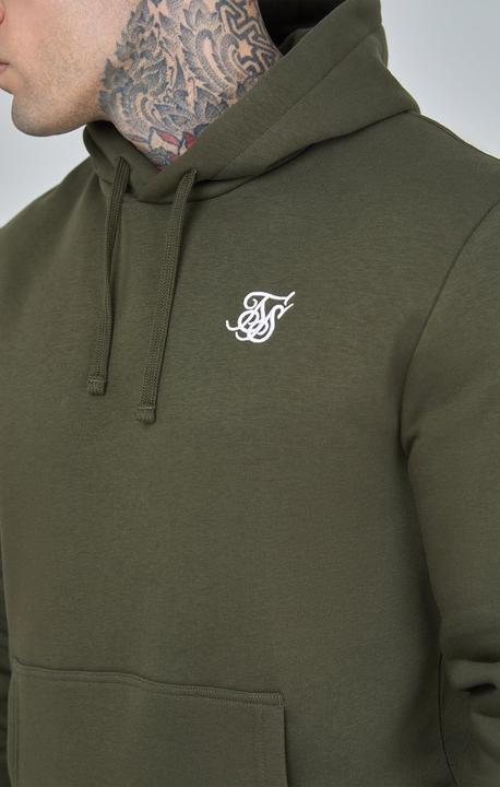 Produktbild Siksilk Kapuzenpullover Khaki Essential Overhead Hoodie (L)