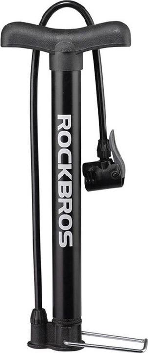 Actual product image Rockbros A320 floor bicycle pump - black