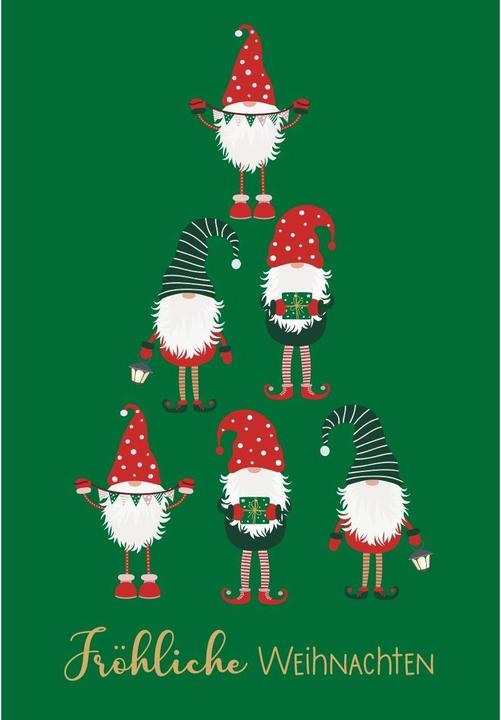 Produktbild ABC Weihnachtskarte Frohe Weihnachten B6 (1 Stk.)