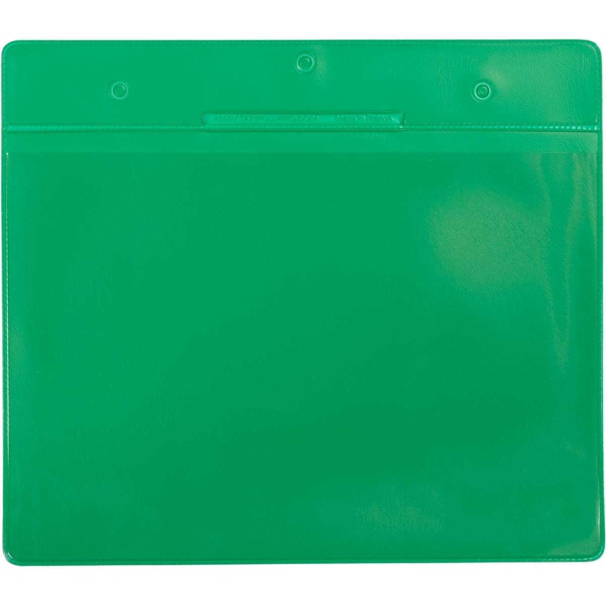 Tarifold, Informationsschild, Kennzeichnungshülle A5 quer grün PVC VE=10 Stück