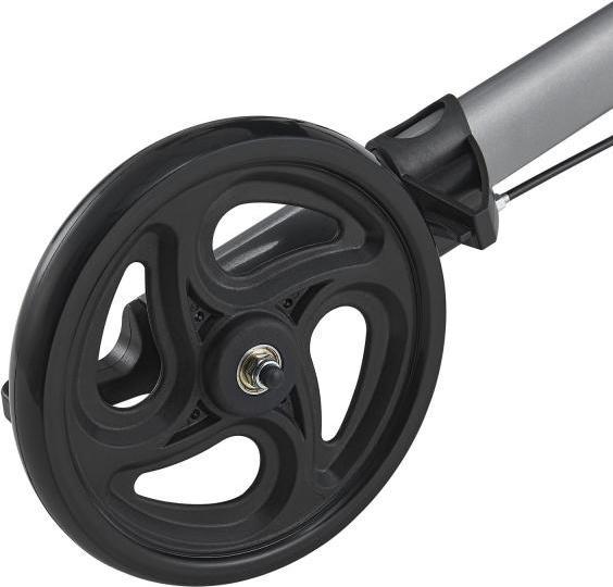 Actual product image Juskys Vital rollator with seat & shopping bag