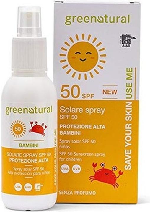 Greenatural Kids Sunscreen SPF 50 100ml (Sonnencreme, SPF 50, 100 ml)