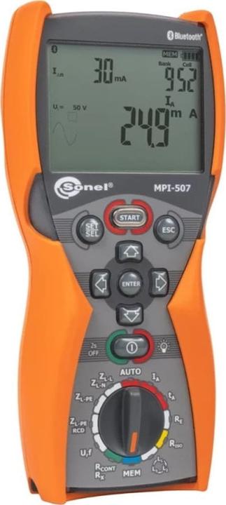Actual product image Sonel MPI-507 WMPLMPI507 Parameter measuring device for electrical installations