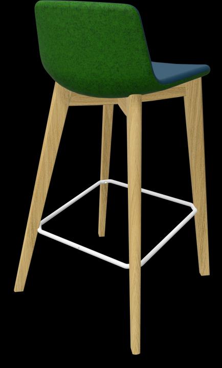 Immagine prodotto Narbutas Sgabello da bar Twist & Sit