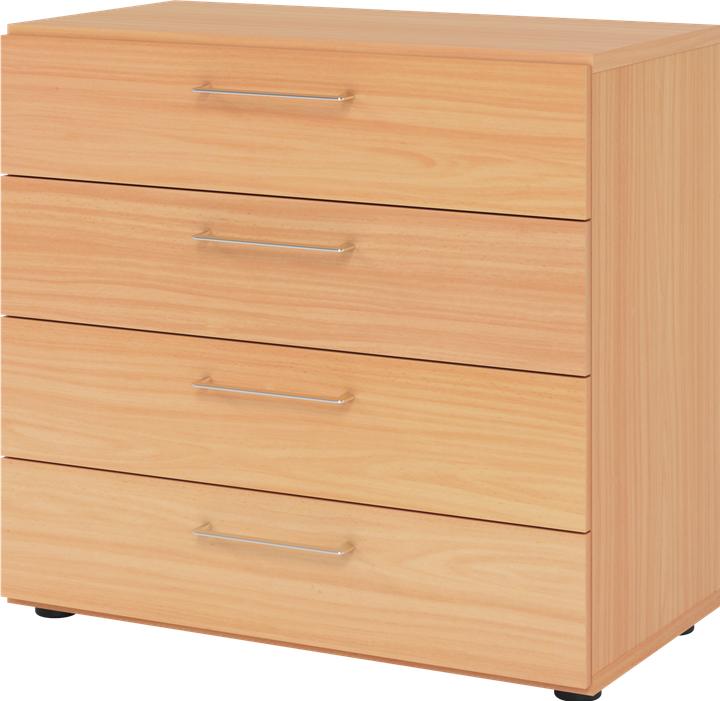 Actual product image Hammerbacher Shelf 2OH, 4 drawers, BS beech/beech (40 x 41.70 x 74.80 cm)