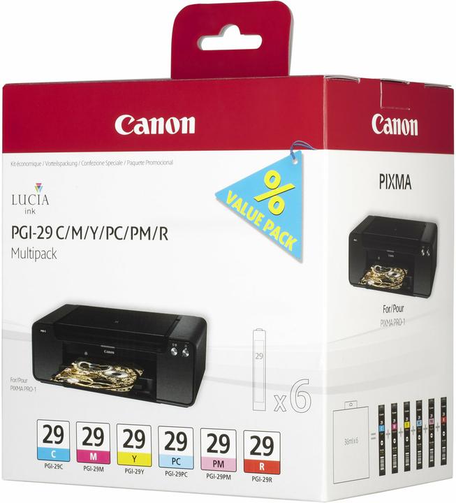 Produktbild Canon Pgi-29 (M, C, R, Y, PC, PM)