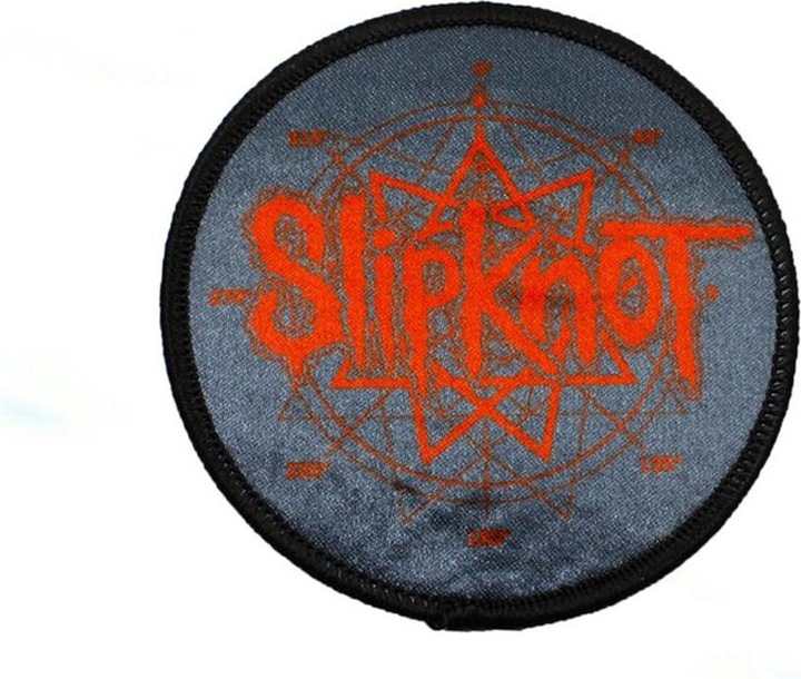 Actual product image Slipknot Nonagram Logo Patch (1 x)