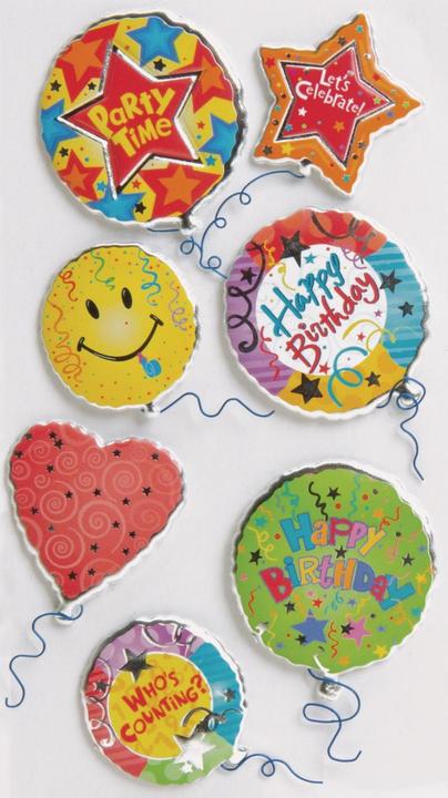 Produktbild Heyda Motivsticker Geburtstag (7 Sticker)