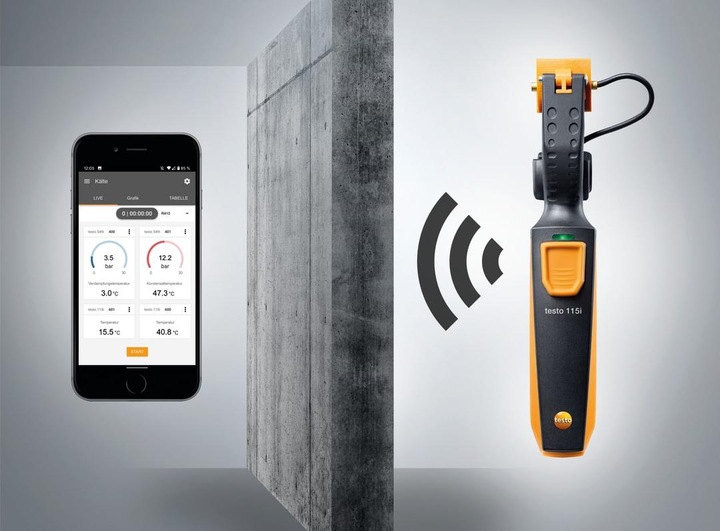 Actual product image Testo Temperatur Messgerät 115i