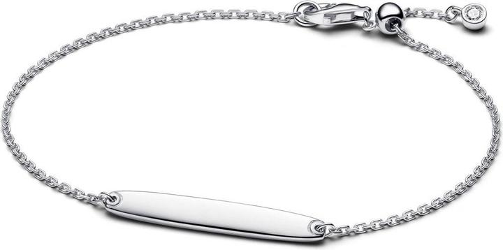 Immagine prodotto Pandora Engravable Bar Chain Bracelet (16 cm, Argento 925)