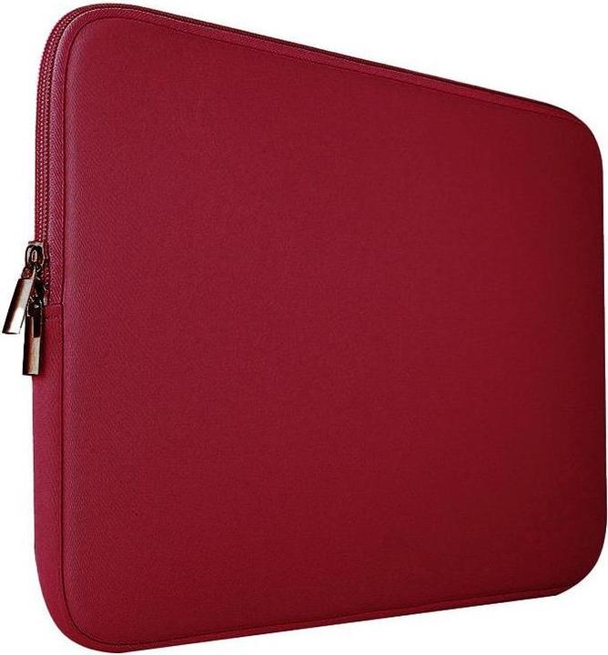 Actual product image Hurtel Universal case laptop bag 14 " slider tablet computer organizer red (14")
