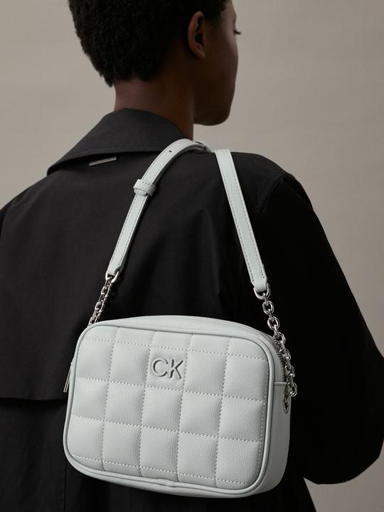 Actual product image Calvin Klein Square Quilt Camera Bag