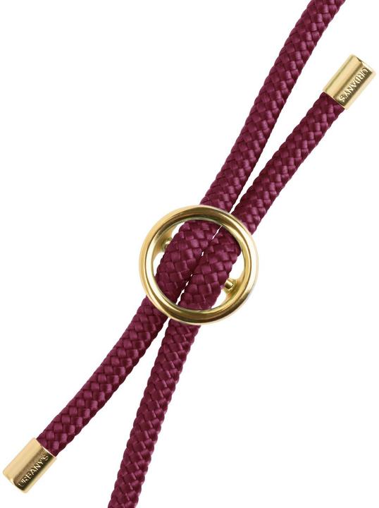 Produktbild Urbany's Necklace Case RED WINE iPhone 17 Silber Ring