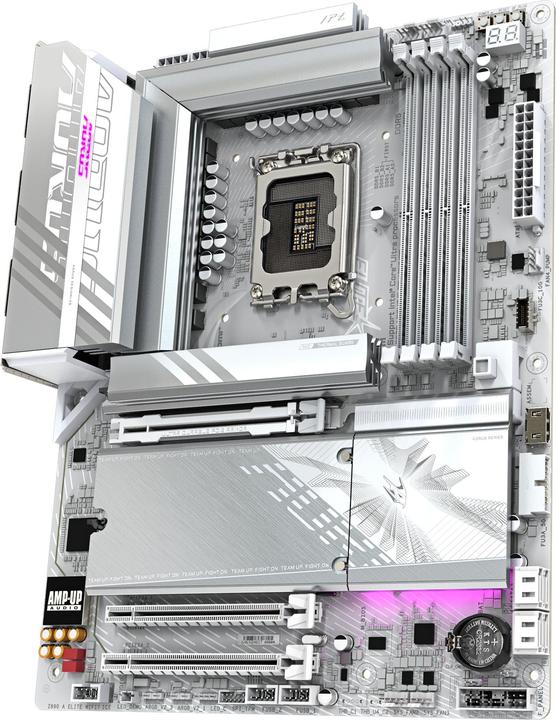 Productafbeelding Gigabyte Z890 AORUS Elite WIFI7 ICE (LGA 1851, Intel Z890, ATX)