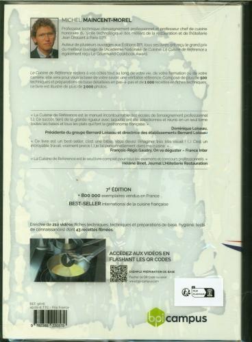 Image du produit La cuisine de référence (Français, Maincent-Morel Michel, 2024)