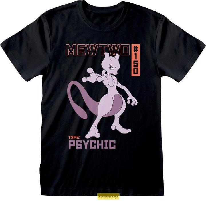 Produktbild Heroes Inc T-Shirt Pokemon Mewtwo S (S)