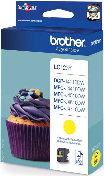Image du produit Brother Lc-123y (Y)