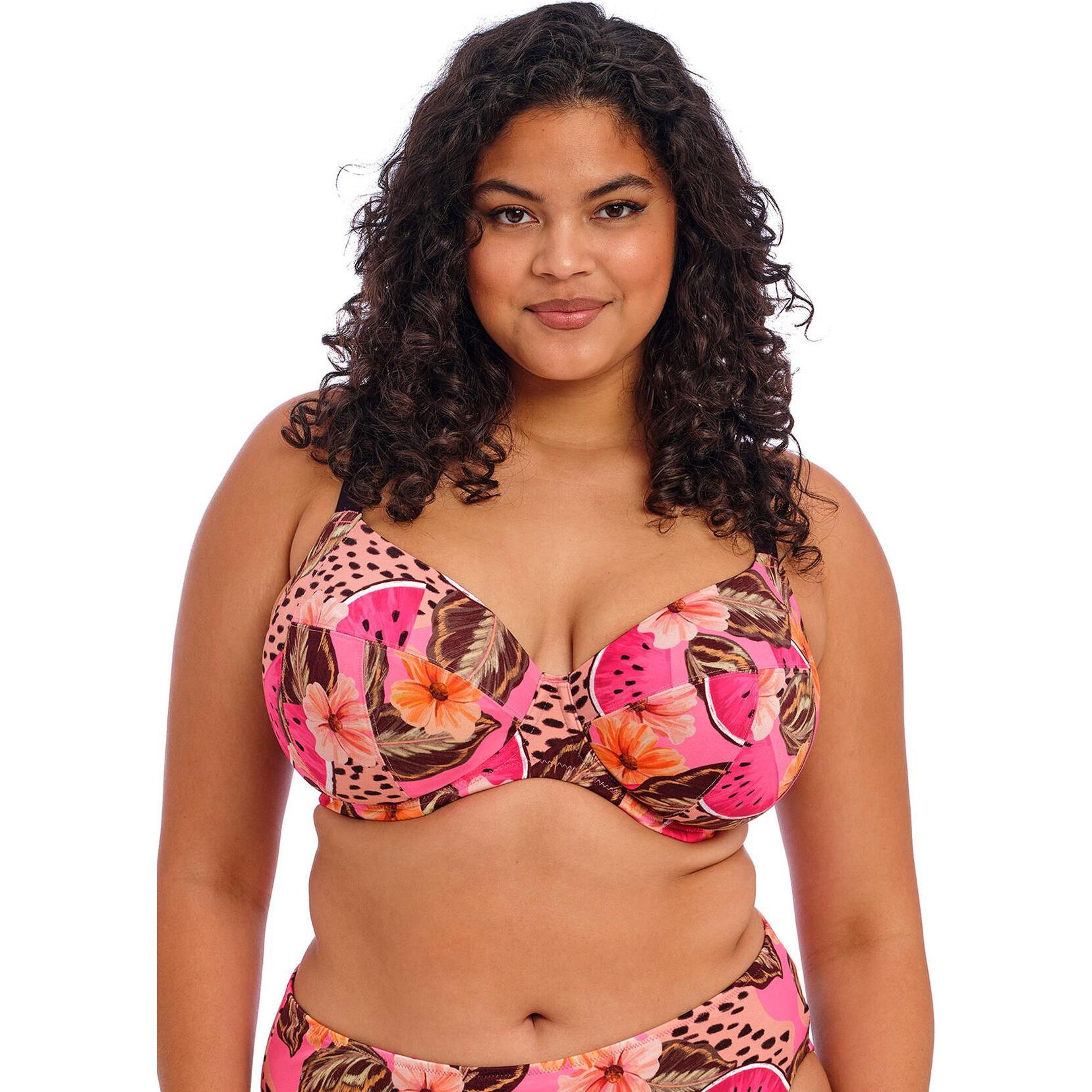 Thumbnail - Elomi, Damen, Badeanzug, bikinioberteil für damen cabana nights, Mehrfarbig, (90 I)