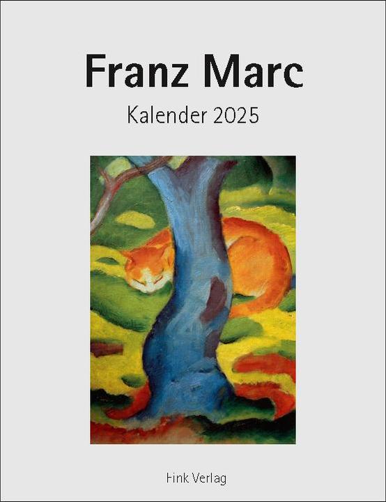Franz Marc 2025 (Harter Einband, Englisch, Deutsch, Französisch)