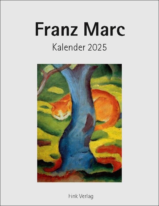 Produktbild Franz Marc 2025 (Harter Einband, Englisch, Deutsch, Französisch)