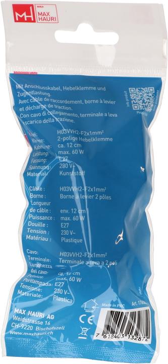 Immagine prodotto Max Hauri Baustellenfassung