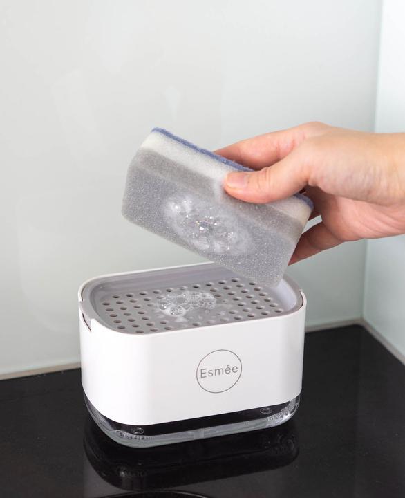 Immagine prodotto Esmée 2 in 1 Schwammhalter und Spülmittelspender