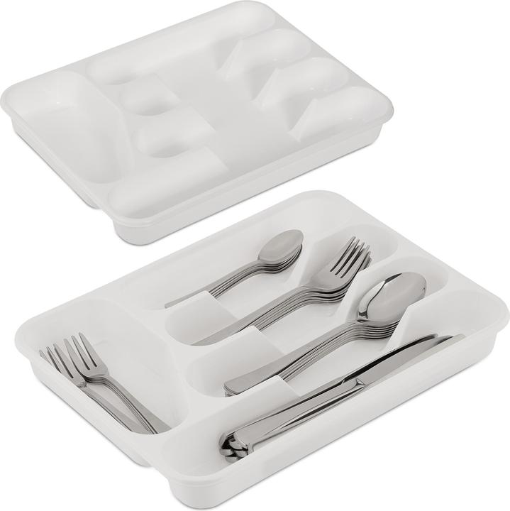 Actual product image Relaxdays 2x cutlery tray