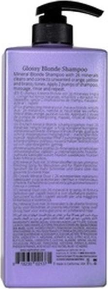 Actual product image Saphira Glossy Blonde Shampoo for Natural, Bleached, and Color-Treated Blonde (Liquid shampoo)