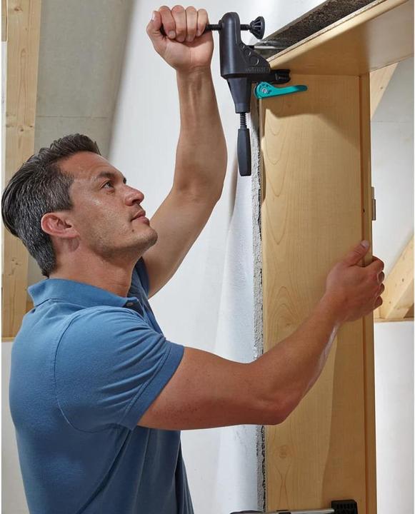 Image du produit wolfcraft 1 kit de montage de doublure de porte PRO 8 pcs. (1000 mm)