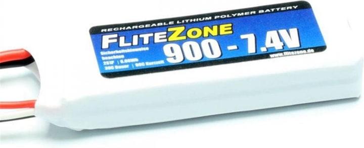 Image du produit FliteZone Accu RC LiPo 900 mAh 7.4 V 30C, type d'accu (7.40 V, 900 mAh)
