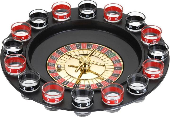 Immagine prodotto Champ Gioco della roulette con bicchieri da shot