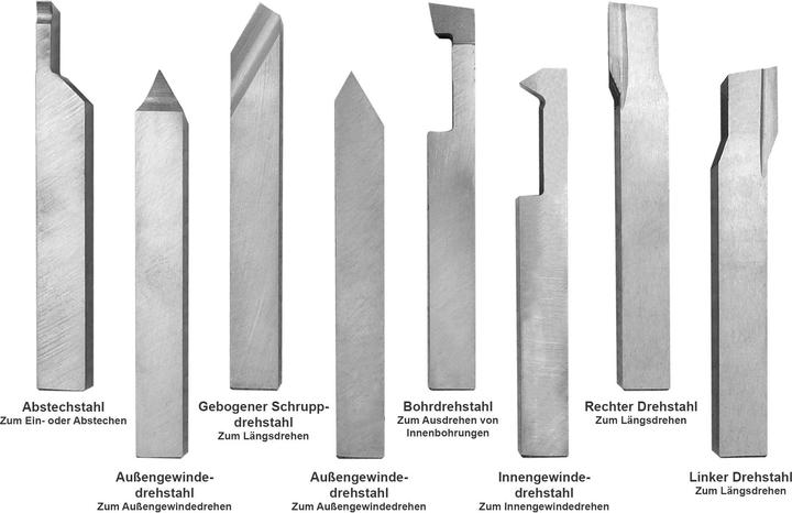 Actual product image Paulimot HSS turning tool set 8-piece, 16 x 16 mm (16 mm)