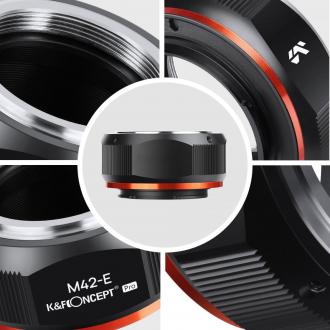 Actual product image K&F Concept Pro Bajonettadapter - M42 / Sony E