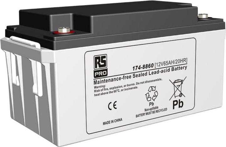Produktbild RS PRO 12 V VRLA Lead Acid Battery (12 V)