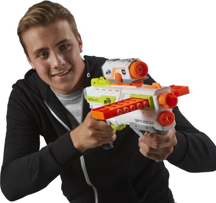 Actual product image Nerf N-Strike Elite Modulus BattleScout ICS-10 Blaster