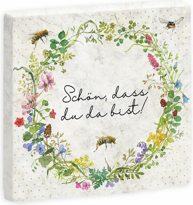 Produktbild Untersetzer. Biene