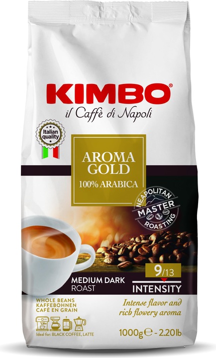 Kimbo Aroma Gold (1000 g, Mittlere Röstung)
