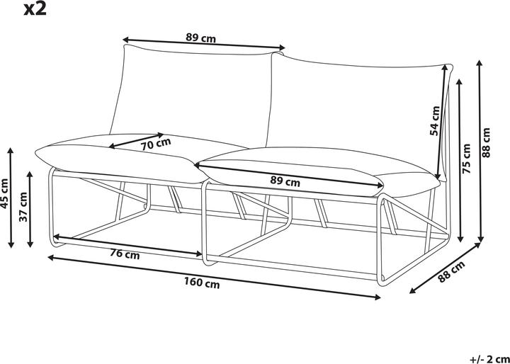 Produktbild Beliani Pico