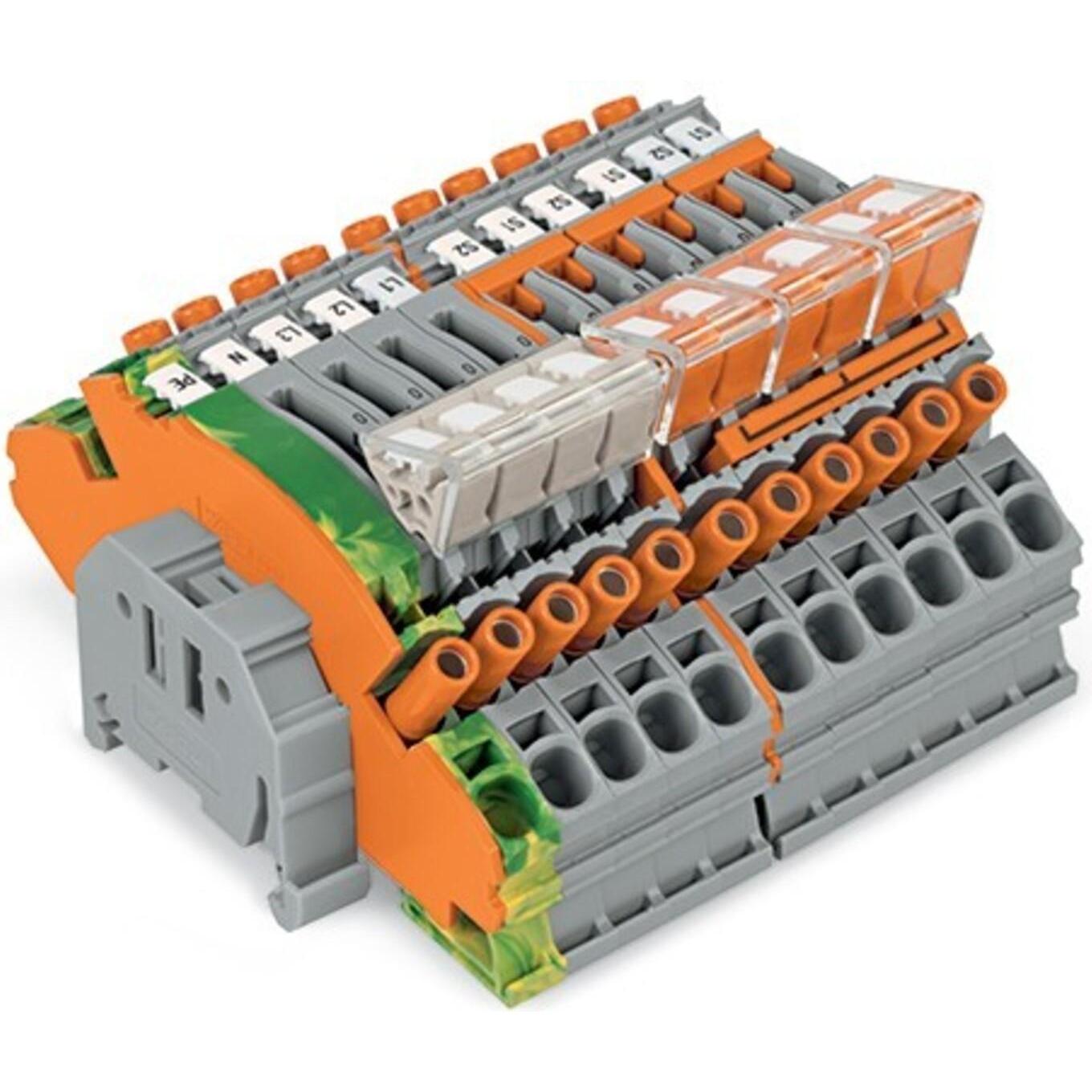 Thumbnail - Wago Klemme-Bl. f. Strom-u. 2007-8873 Spannungswandlersch., Elektronikzubehör + Gehäuse, Mehrfarbig